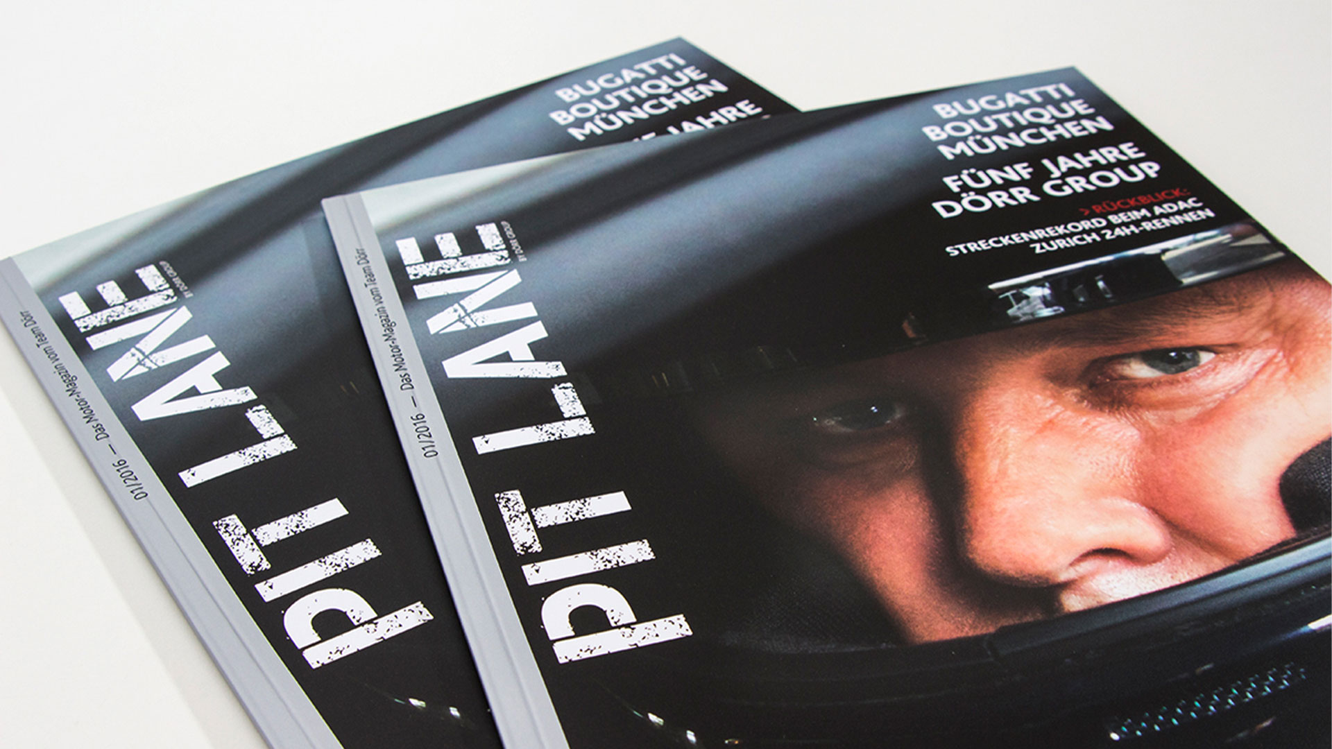 Dörr Group powered by SAHARA Werbeagentur: neue Markenstrategie, Positionierung, Logo, Claim und Magazin PIT LANE