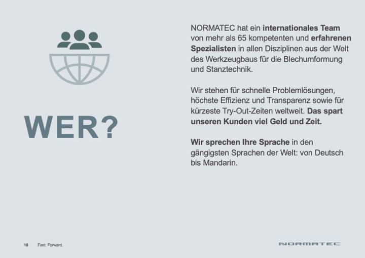 SAHARA Werbeagentur Referenz Normatec