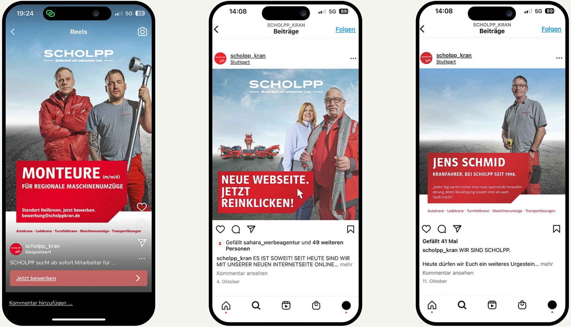 SAHARA Werbeagentur Referenz SCHOLPP