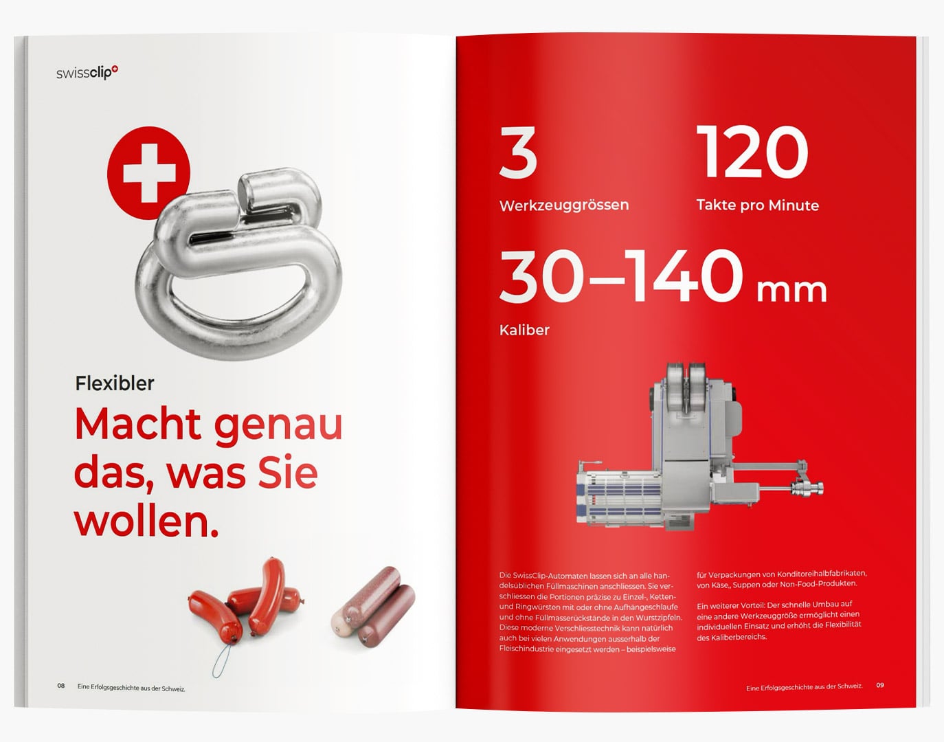 SAHARA Werbeagentur Stuttgart Referenz: SwissClip