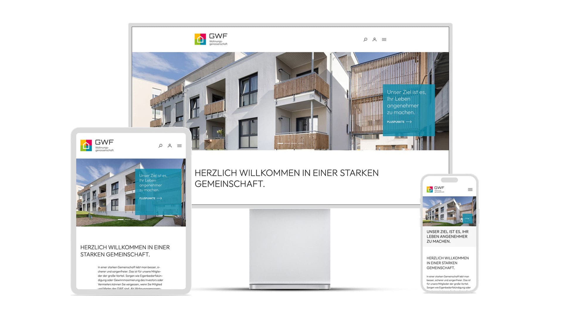 Jetzt auch online: Alles neu bei der GWF