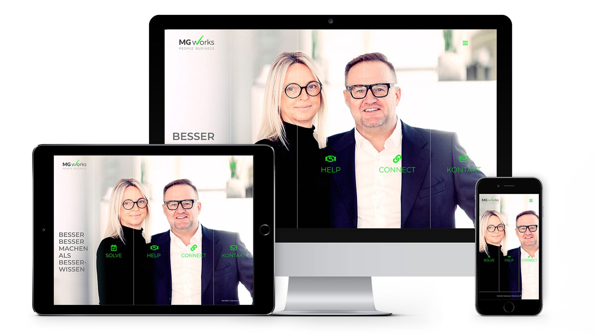 Die SAHARA Werbeagentur entwickelt neuen Markenauftritt für MG works