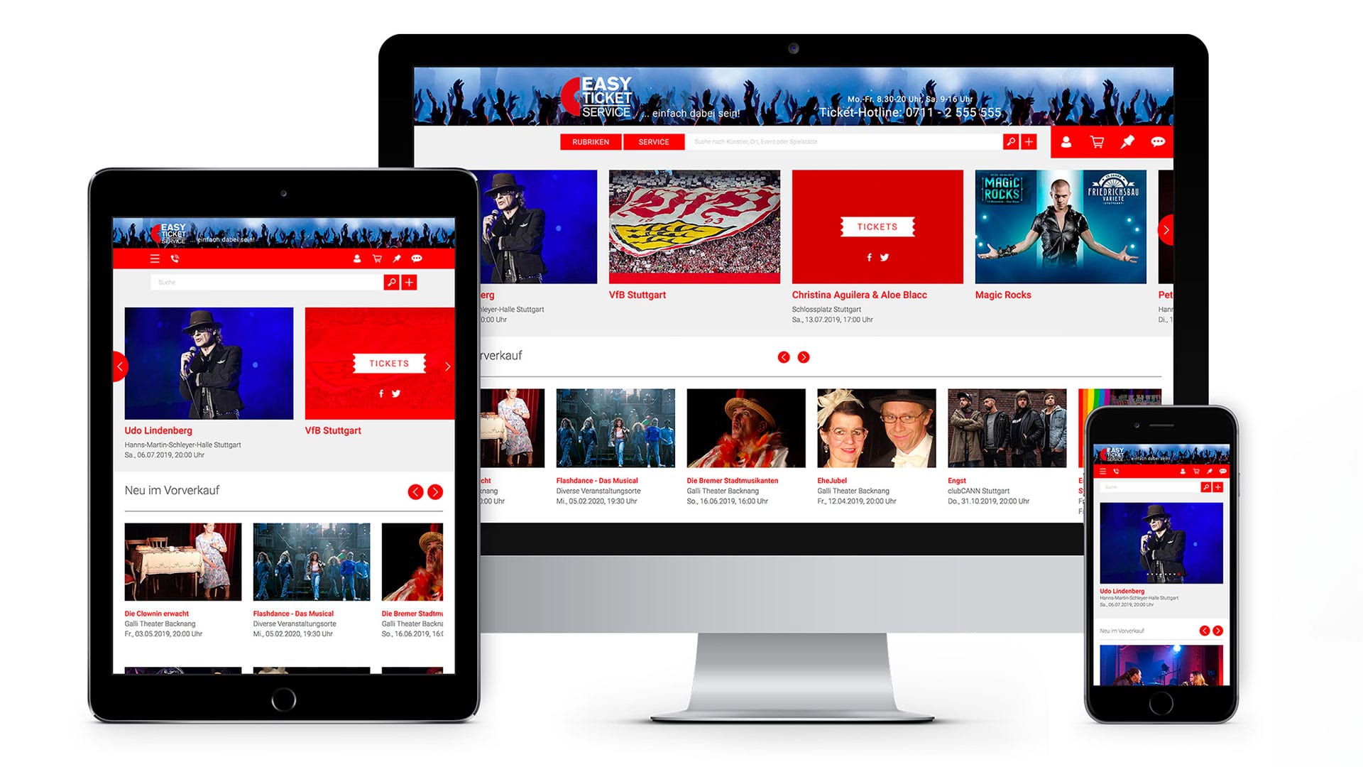 SAHARA launcht neuen Onlineshop für den führenden Ticket-Service in Baden-Württemberg