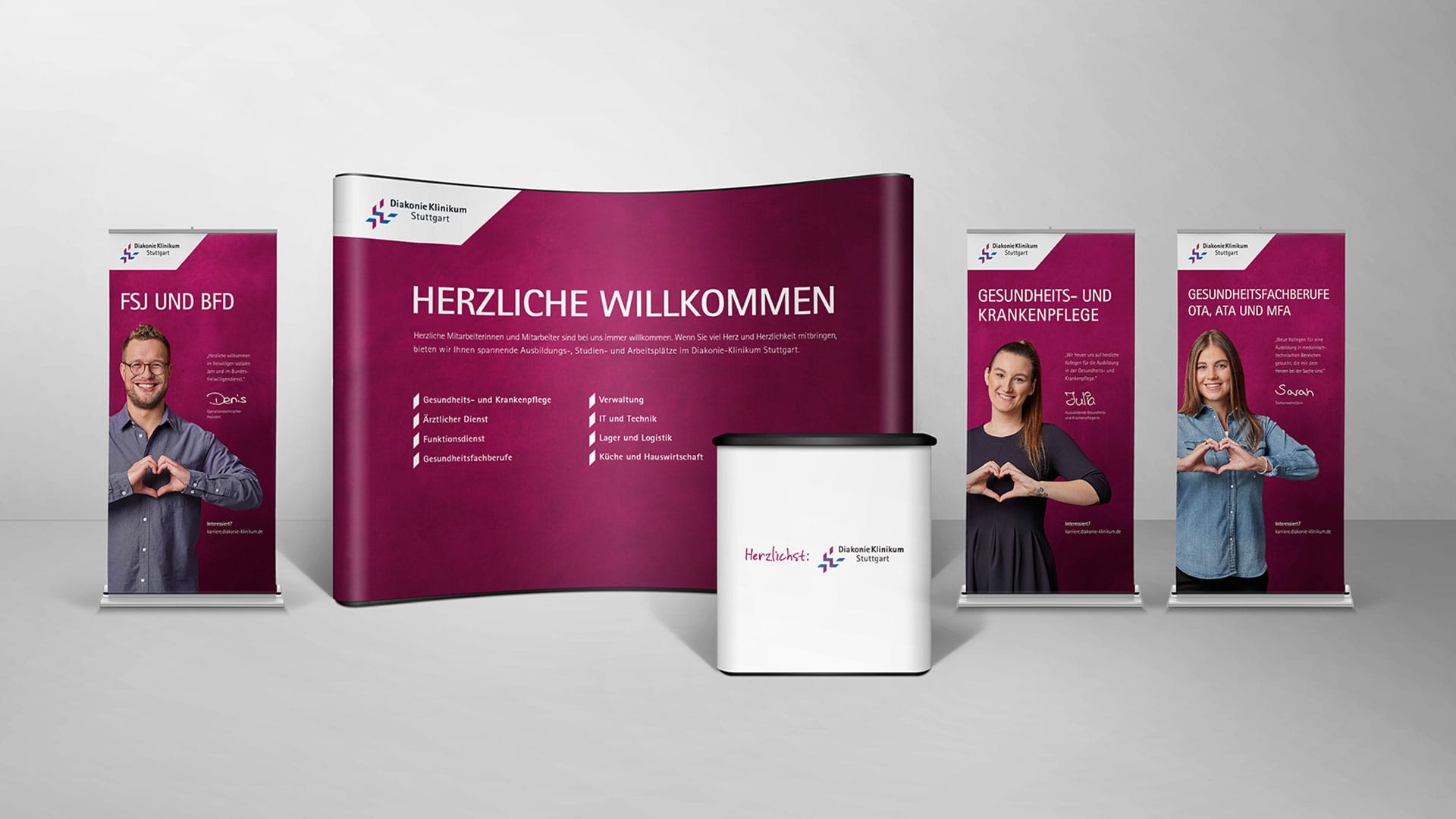 SAHARA Werbeagentur entwickelt Employer Branding für das Diakonie-Klinikum Stuttgart